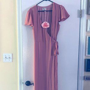 Showmeyourmumu - Rustic Mauve - Noelle Wrap Dress